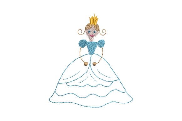 Cute Princess Embroidery Design Review