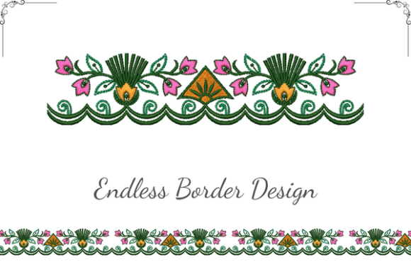 Elegant Art Deco Border Review for Craft Fairs