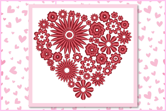 Floral Heart-One Color: A Seller's Review