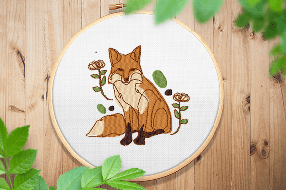 Fox with Floral Motif: A Designer's Review
