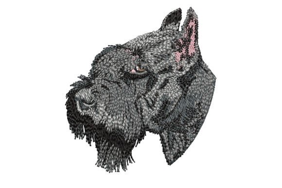 Giant Schnauzer Embroidery Review for Gifts