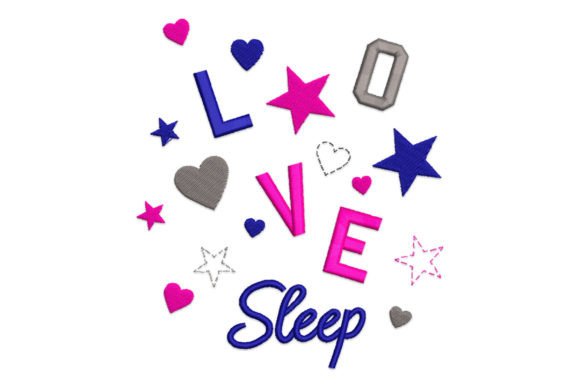 Love Sleep: A Seasonal Embroidery Gem for Holiday Collections