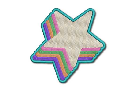 Star Patch: The Perfect Seasonal Embroidery Accent
