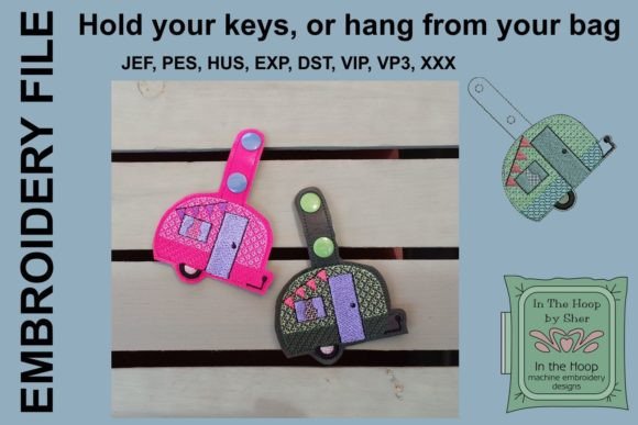 Tiny Camper Key Fob Review for Craft Sellers