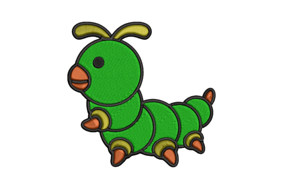 Worm Embroidery Design Review for Boutique Apparel