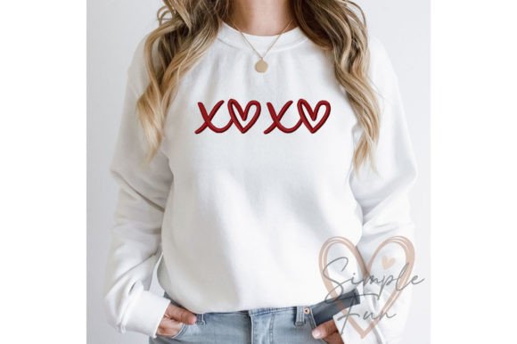 XOXO: The Perfect Embroidery Design for Meaningful Handmade Gifts